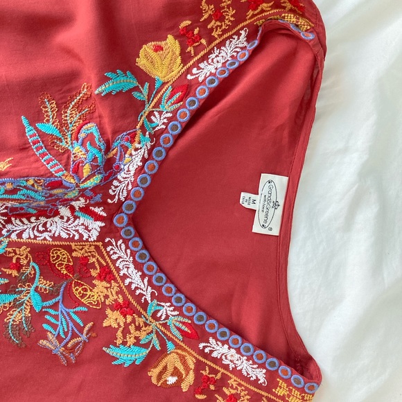 Flowy Belle sleeved blouse - Picture 5 of 5